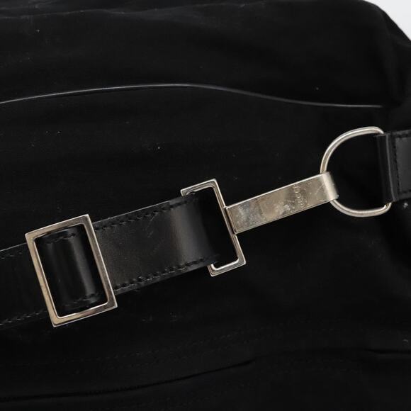 GUCCI Shoulder Bag Canvas Black - Picture 8 of 14